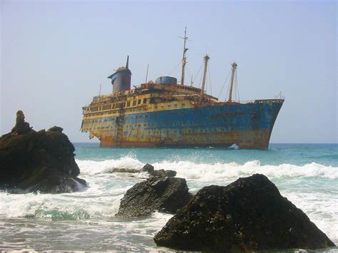 Wreck Of Ss American Star Off Fuerteventura Coast 2005 Flickr