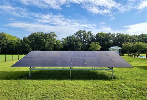Ground Mounted Solar Installations In Gainesville By Ppm Solar