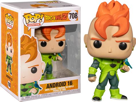 Treatment in funko pop dragon ball z. Dragon Ball Z Anime Android 16 Vinyl POP! Anime Figure Toy ...