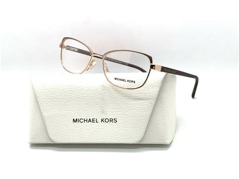 michael kors women s mk7005 1047 54 grace bay rose gold plastic pink eyeglasses eyeglass frames