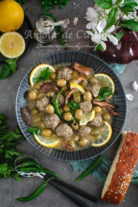 Tajine Zitoune De La Cuisine Algerienne Amour De Cuisine