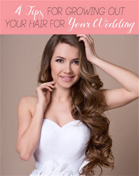 Dry your hair and get those pretty waves all in just one step! 4 Easy Tips for Growing Out Your Hair for Your Wedding