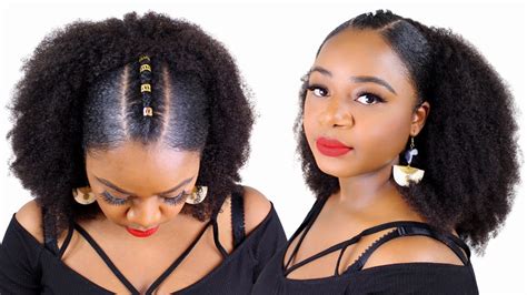 Quick And Easy Protective Styles For Natural Hair Hairstyles For Natural Hair Youtube