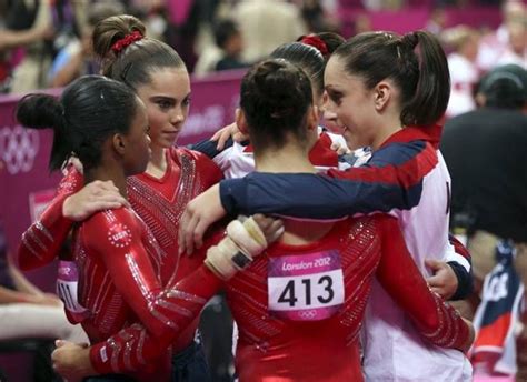 Olympic Photo Of The Day Us Women Win Gymnastics Team Gold