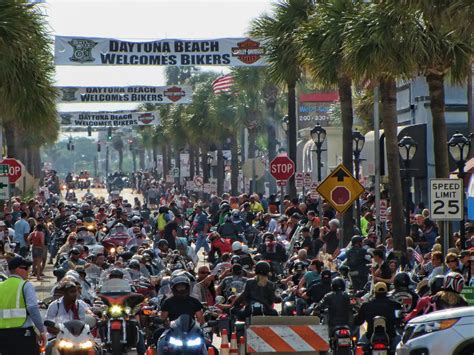 Motorcycles At Daytona Bike Week 2016