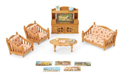 Your living room is the centerpiece of your home, make it stand out! Comfy Living Room Set | Calico Critters