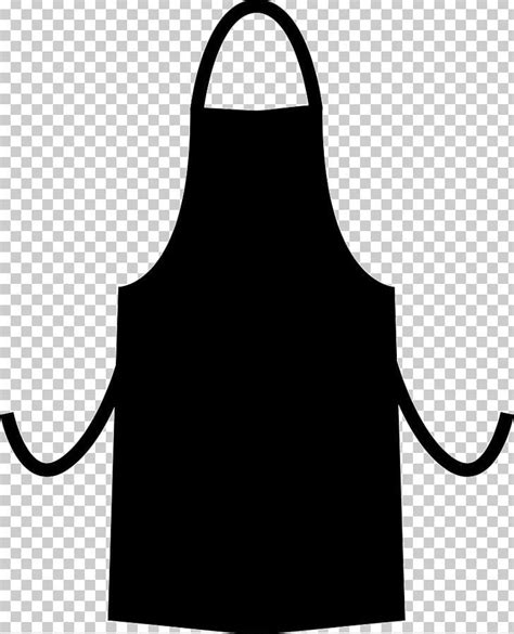 An Apron Silhouette On A Transparent Background