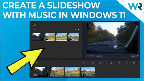 How To Create A Slideshow With Music On Windows 11 Youtube