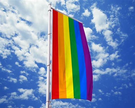 Die regenbogenfahne ist eine form des regenbogens als symbol. Regenbogenflagge / Pride-Flagge günstig kaufen - Premium ...