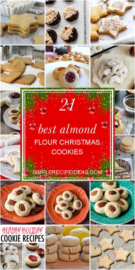 The texture of these cookies is soft and buttery, the flavor is bold and nutty, and the pecans on the inside and outside give the crunch that a soft and. 21 Best Almond Flour Christmas Cookies - Best Recipes Ever