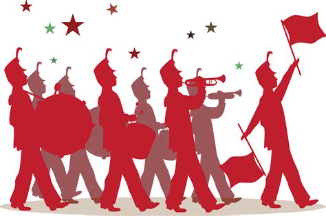 Transparent Crowd Silhouette Png Marching Band Silhouette Png