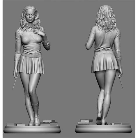 Hermione Sexy SFW NSFW 3D STL File Premium Edition Etsy Israel