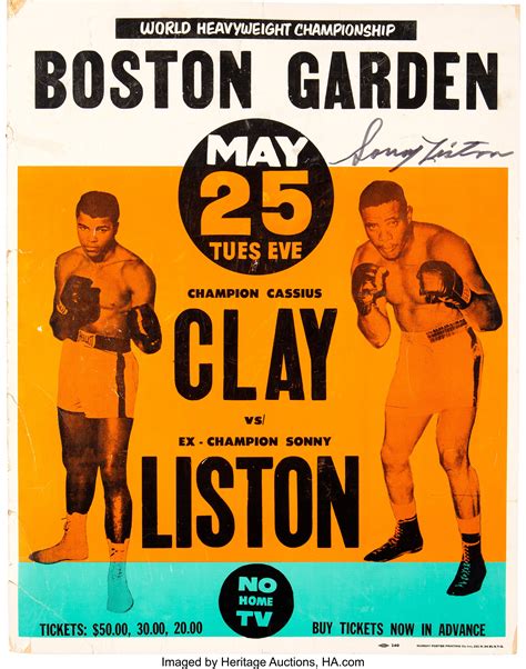 Save Money With Deals Muhammad Ali Vs Sonny Liston Boxing Fight Sport