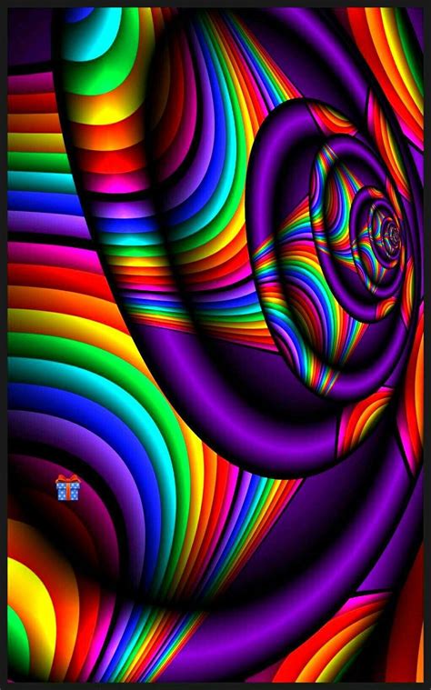 Colorful Fractal Art Colorful Art Psychedelic Art