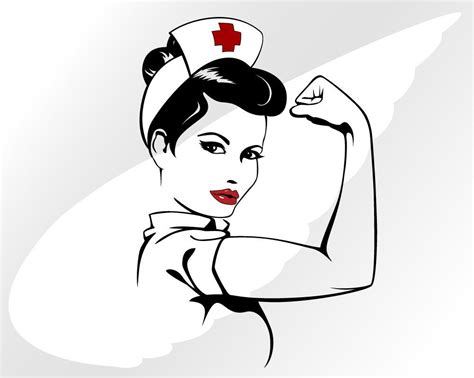 Download Rosie SVG Nurse, Rosie the Riveter clipart, eps, png, dxf, pdf • Onyx Prints