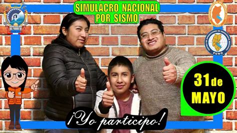 30 fotos que dejó el desarrollo del simulacro nacional de sismo 2019. SPOT SIMULACRO DE SISMO 31 DE MAYO 2018 - YouTube