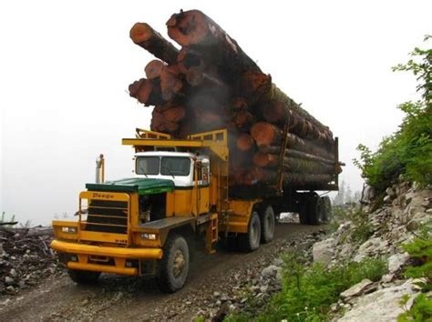 Big Pacific Logging Trucks Big Trucks Truck Transport