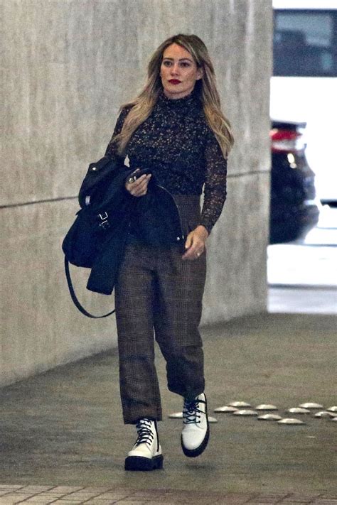 In this episode of 'quizzed,' 'lizzie mcguire' superfan meghan trainor sits down with hilary duff, to get tested on 'the lizzie mcguire movie' trivia. Hilary Duff - Leaving an Office Building in Burbank 01/16 ...