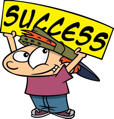 Zoom into 1620773 success cartoons and illustrations. Education clipart success, Education success Transparent ...