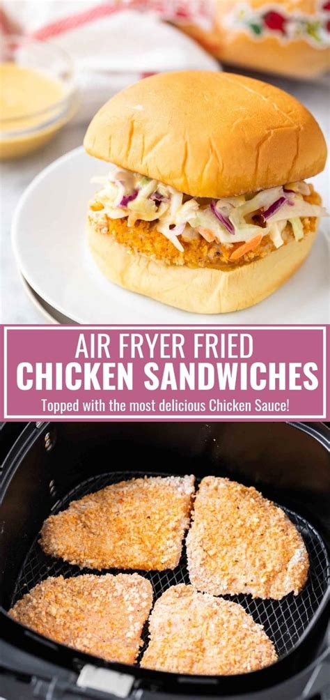 You may have heard of an air fryer and i am here to bring you instructions on how to use your air fryer to cook fried chicken. Air Fryer Fried Chicken Sandwiches are topped with the ...