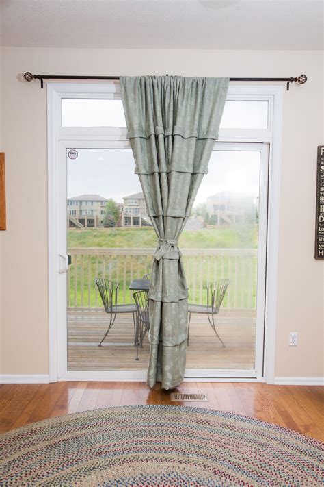 Sliding Glass Door Curtain Its A Shade And Curtain All In One