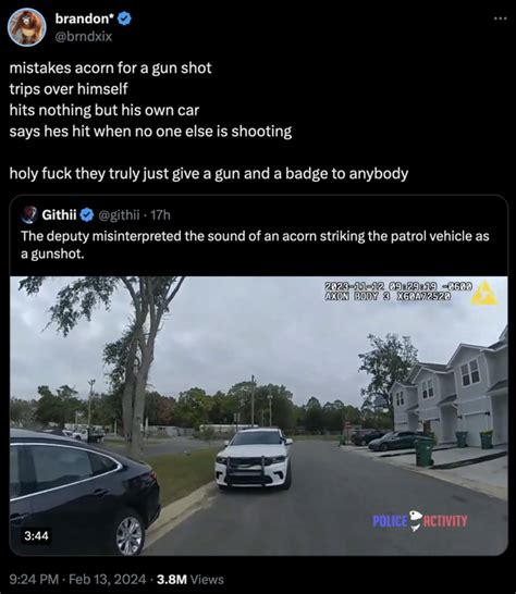 Florida Acorn Cop Shooting Know Your Meme