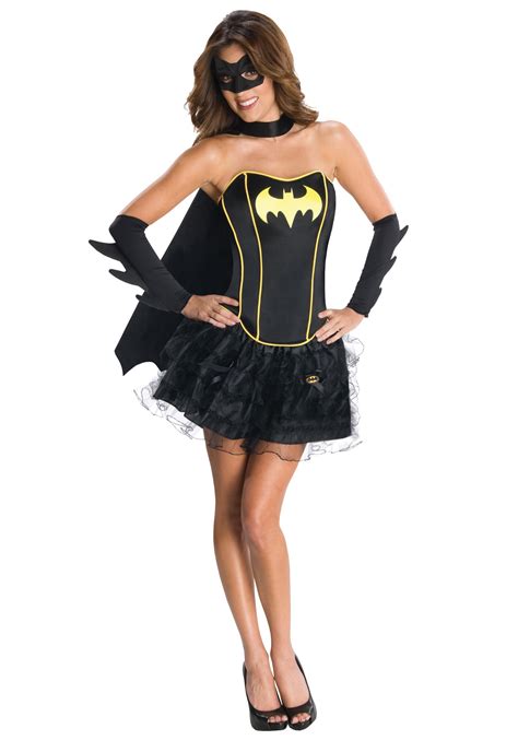 Sexy Batgirl Superhero Corset Costume Adult Batgirl Costumes