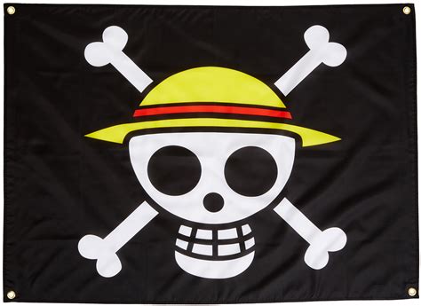 Ge Animation Ge One Piece Luffy S Straw Hat Pirate Flag Multi