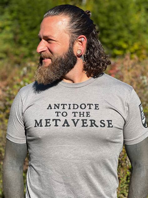 Antidote to the Metaverse T-Shirt — WildFed