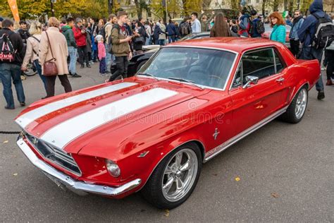 Ford Mustang At The Exhibition Editorial Stock Image Image Of Horse