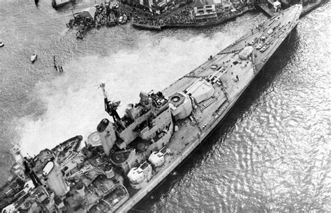 Hms Vanguard Last Battleship Ever Built And Most Powerful 19fortyfive