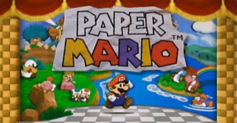 Paper Mario Nintendo 64 Nerd Bacon Reviews