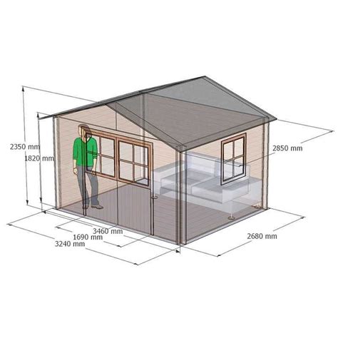 Caseta De Madera Flodavil 868m² Transporte Y Protector Gratis