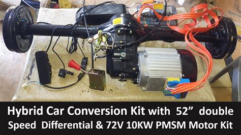 Hybrid Car Conversion Kit 52 Rear Differentail Set Hybrid