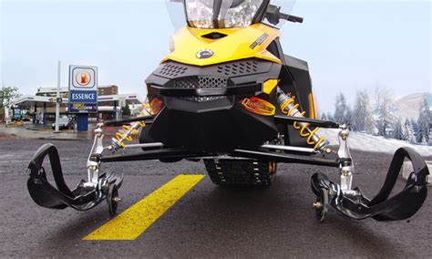 Roller Ski Retractable Ski Wheel For Snowmobiles Snoriders
