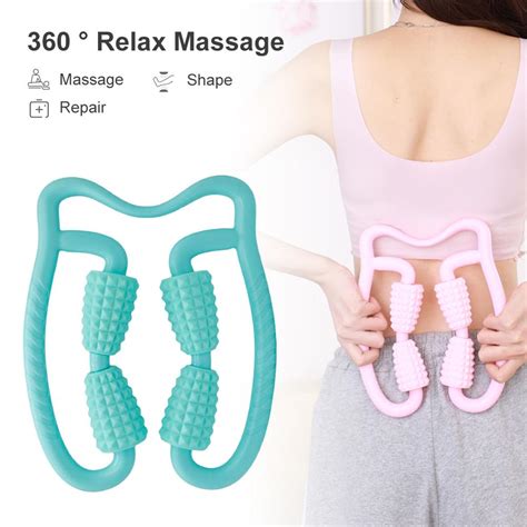 Foam Shaft Roller Muscle Relaxer Hand Leg Massage Roller Thin Leg Massage Body Massager Buy At
