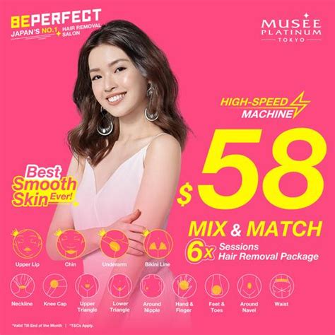 Musee Platinum Mix And Match 6 Hair Removal Treatment Parts 58 Promotion