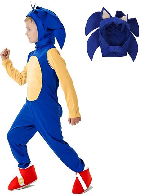Varwaneo Halloween Deluxe Sonic The Hedgehog Costume Sonic Generations