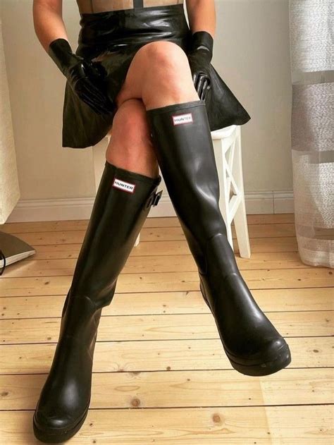 Rubber Catsuit Country Boots Boot Pumps Fashion Art Hunter Rain