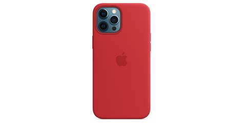 Iphone 12 Pro Max Silicone Case With Magsafe Productred Apple