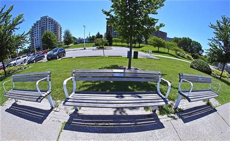 Maybe you would like to learn more about one of these? Centennial Park Sarnia | Bench Monday | Sue Thompson | Flickr