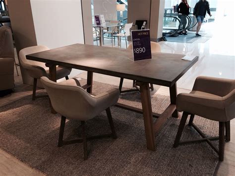 Over 50 stores australia wide. London oak & concrete table by Nick scali $890 | Sofa ...