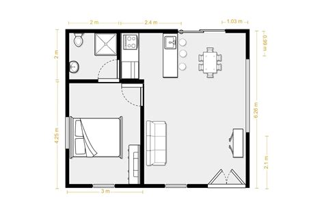 Small granny flat floor plans 1 bedroom. 25 Genius Granny Flat Floor Plans 1 Bedroom - House Plans