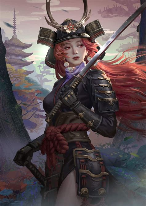 Fantasy Warrior Fantasy Girl Rpg Character Fantasy Character Design