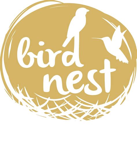 Bird Nest Vector Logo Design 15285256 Vector Art At Vecteezy