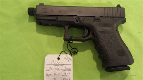 Glock 19 Gen 3 Tb 9mm Factory Threa For Sale At