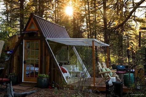 These improvements signaled an important milestone in a visit to zion national park. Unique Off-Grid A-Frame Cabin with Convertible Wall near ...