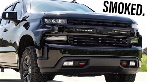 Hex Tint Smoked 2020 Trail Boss For The Win Silverado Midnight