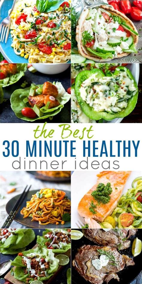 30 of the BEST 30 Minute Healthy Dinners | Easy Dinner ...
