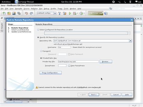 Git How To Setup Github Repository In The Netbeans Ide Itecnote